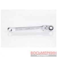Ключ трещоточный гибкий с фиксацией и накидной 6гр.12 мм ARW-07M12 Licota