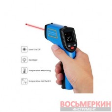 Бесконтактный инфракрасный термометр пирометр цветной дисплей -50-400°C GM333A Benetech