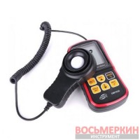Измеритель уровня освещенности Люксметр термометр Bluetooth GM1030 Benetech