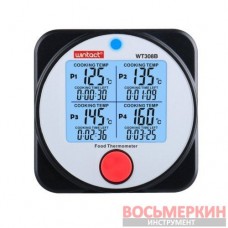 Термометр для гриля мяса 4-х канальный Bluetooth -40-300°C WT308B Wintact