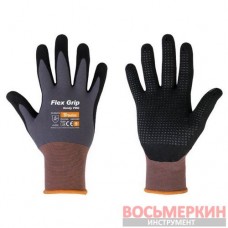 Перчатки защитные нитриловые Flex Grip Sandy Pro размер 9 RWFGSP9 Bradas