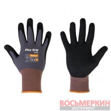 Перчатки защитные нитриловые Flex Grip Sandy размер 10 RWFGS10 Bradas