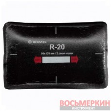 Радиальный пластырь R 20 термо 90 х 135 мм 2 слоя корда Россвик Rossvik