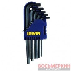 Набор ключей шестигранных- коротких 10 шт 1,5 - 10,0 мм T10755 Irwin