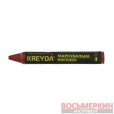 Мел влагостойкий восковый 13 мм красный Украина