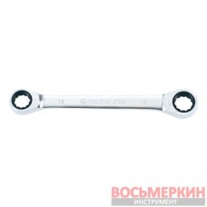 Ключ накидной двухсторонняя трещетка 12х13 мм 37361213M KingTony