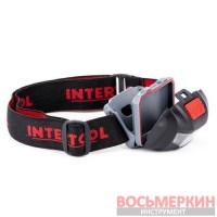 Фонарь налобный светодиодный четыре режима работы 1 Вт LB-0302 Intertool