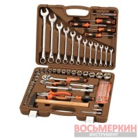 Набор инструмента торцевые головки 4-32мм 1/4 и 1/2 DR OMT88S Ombra