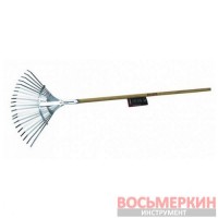 Грабли веерные 385-480 мм с черенком 3042 CM.B Bellota
