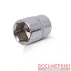 Головка шестигранная 1/2 23 мм x 38 мм Cr-V ET-0023 Intertool