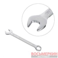 Ключ комбинированный 20мм Cr-V покрытие сатин-хром PROF DIN3113 XT-1020 Intertool
