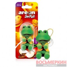 Ароматизатор Areon Smile Toys Apple Cinnamon Лягушка Яблоко с корицей