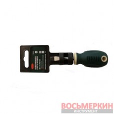 Отвертка шлицевая магнитная Profi S2 SL6.5х38 мм в пластиковом держателе RF-7036538 Rock Force