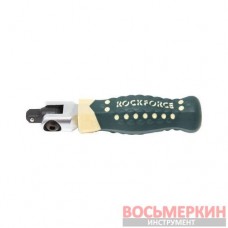 Вороток шарнирный с резиновой ручкой 100 мм 1/4 RF-8012100 Rock Force