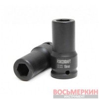 Головка ударная глубокая 3/4 24 мм 6 гранная FK-46510024 ForceKraft
