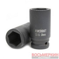 Головка ударная глубокая 3/4 30 мм 6 гранная FK-46510030 ForceKraft