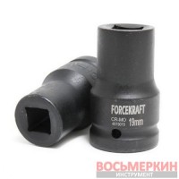 Головка ударная для футорки 1 21 мм 4 гранная FK-4819021 ForceKraft