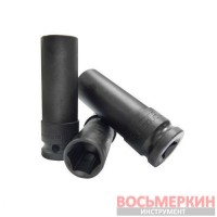 Головка ударная тонкостенная для колесных болтов и гаек 21 мм 6 гранная 85 мм 1/2 F-4458521TH Forsage