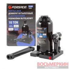 Домкрат бутылочный 10т 190-360мм с клапаном F-T91004 Forsage