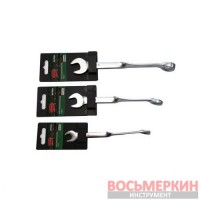 Ключ комбинированный twist удлиненный 15 мм на пластиковом держателем RF-75515T RockForce
