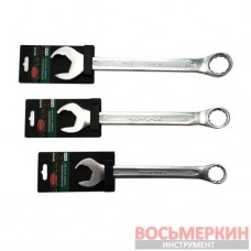 Ключ комбинированный с профилем Ratchet drive 19 мм на пластиковом держателе RF-75519RD Rock Force