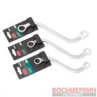 Ключ накидной S-образный 14х15 мм на пластиковом держателе RF-7611415A Rock Force