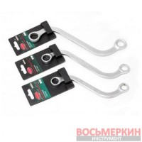Ключ накидной S-образный 16х17 мм на пластиковом держателе RF-7611617A Rock Force