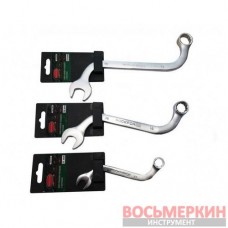 Ключ рожково-накидной S-образный 19 мм на пластиковом держателе RF-76119A Rock Force