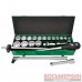 Набор инструмента дюймового 3/4 24ед. (12-гр.) metal case GCAD2405 TOPTUL