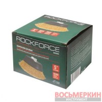 Кордщетка чашеобразная латунная для УШМ 125 мм в блистере RF-BWC005 Rock Force