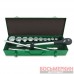 Набор инструмента 3/4 14ед. (12-гр.) metal case GCAD1406 Toptul