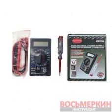 Набор диагностический для электрика цифровой мультиметр индикаторная отвертка RF-88463 Rock Force