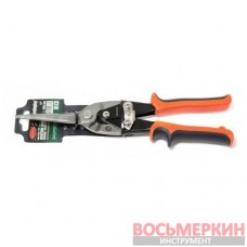 Ножницы по металллу с металлическими рукоятками прямой рез 12 300 мм на пластиковом держателе RF-6981A300 Rock Force