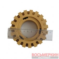 Резиновый зачистной диск для снятия скотча 100 мм х 30 мм 32241