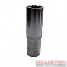 Головка глубокая 17 мм 1/2 12 гранная RF-5497717 Rock Force