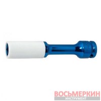 Головка для литых дисков с защитным кожухом 17 мм 1/2 6 гранная 150 мм F-44515017C Forsage