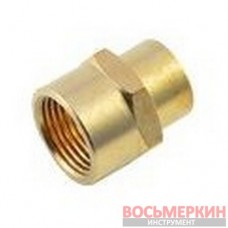 Соединитель резьбовой внутренняя резьба 1/4 x 1/8 в блистере RF-FF04/02 Rock Force