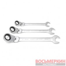 Ключ комбинированный трещоточный с шарниром 16 мм F-75716F Forsage