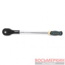 Трещотка реверсивная удлиненная с резиновой ручкой 3/4 24 зуба длина 760 мм RF-8026760 Rock Force