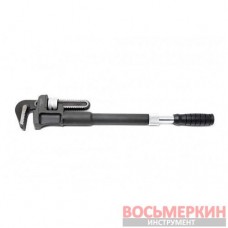 Ключ трубный с телескопической ручкой 18 длина 490-640 мм диаметр 100 мм F-68418L Forsage