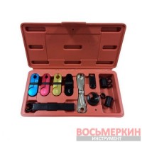 Комплект для разъединения быстросъемных соединений топливных систем и систем кондиционирования 10 предметов в кейсе F-04D1006 Fo