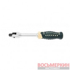 Вороток шарнирный с резиновой ручкой 150 мм 1/4 RF-8012150 Rock Force