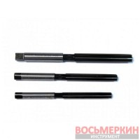 Ручная развертка прямая 7 мм Profi в пластиковом футляре RF-290107 Rock Force
