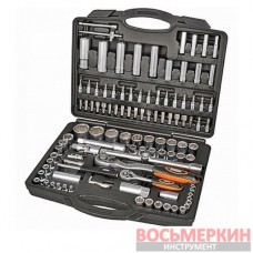 Набор насадок торцевых CRV с трещотками 1/4 , 1/2 58-100 Miol