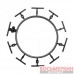 Бордюр садовый RIM-BORD TYP ROUND 45/1000 мм OBRB45TYPR Bradas