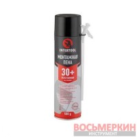 Пена монтажная всесезонная 500 мл 500 г 35 л трубочка FS-1150 Intertool