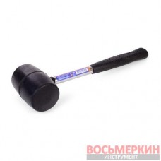 Резиновый молоток с металлической ручкой, 225г (черная резина) 32-700 Miol
