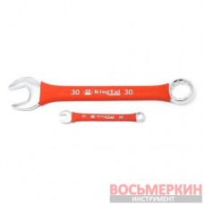 Ключ комбинированный 17 мм в прорезиненной оплетке KT-30017k KingTul