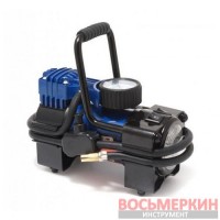 Компрессор поршневой автомобильный с фонарем 35 л/мин 14А 12V F-001 Forsage