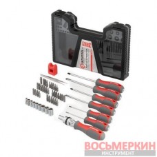 Набор отверток с комплектом насадок 51 единица VT-3352 Intertool